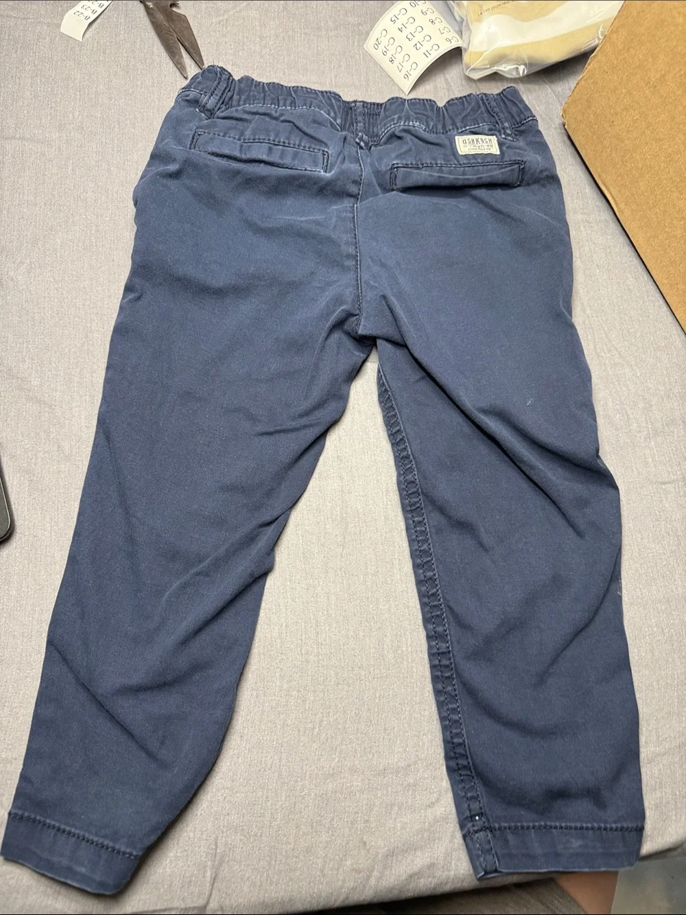 OshKosh B'gosh Navy Elastic Waist Toddler Pants